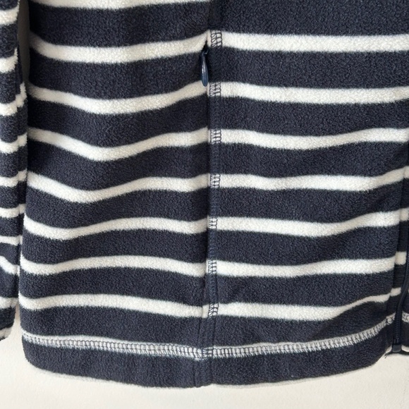 LL Bean Striped Fleece Jacket - Picture 7 of 16